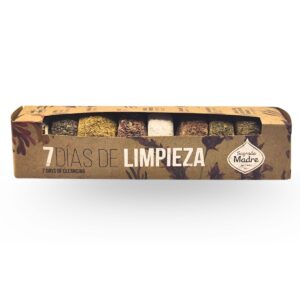 7 DÍAS DE LIMPIEZA Bombitas Herbales – Pack Ritual 7 Unidades (Sagrada Madre)