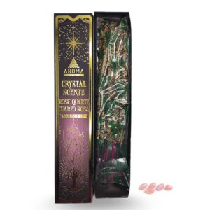 incienso cuarzo rosa